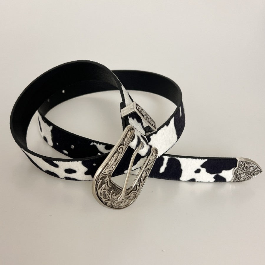 Distressed Denim Belt - Versatile Essential