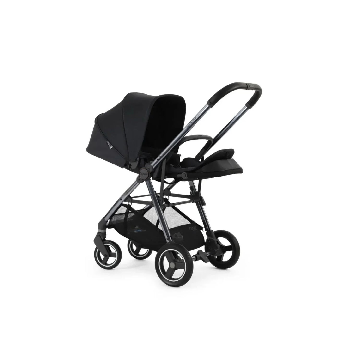 Oyster Gravity+ Stroller 9 pcs Bundle - Carbonite