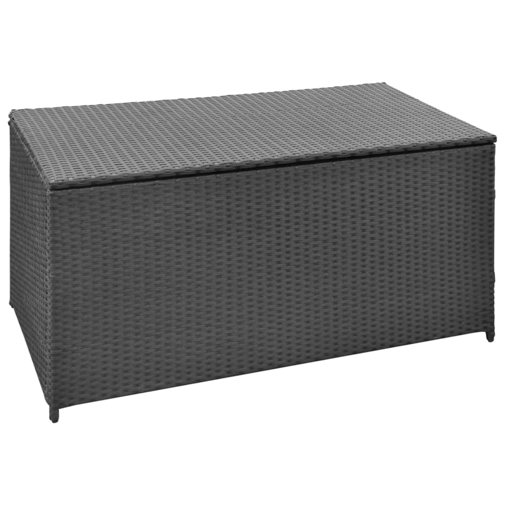 Outdoor Patio Poly Rattan Garden Storage Box Cushion Boxes Chest Cabinet