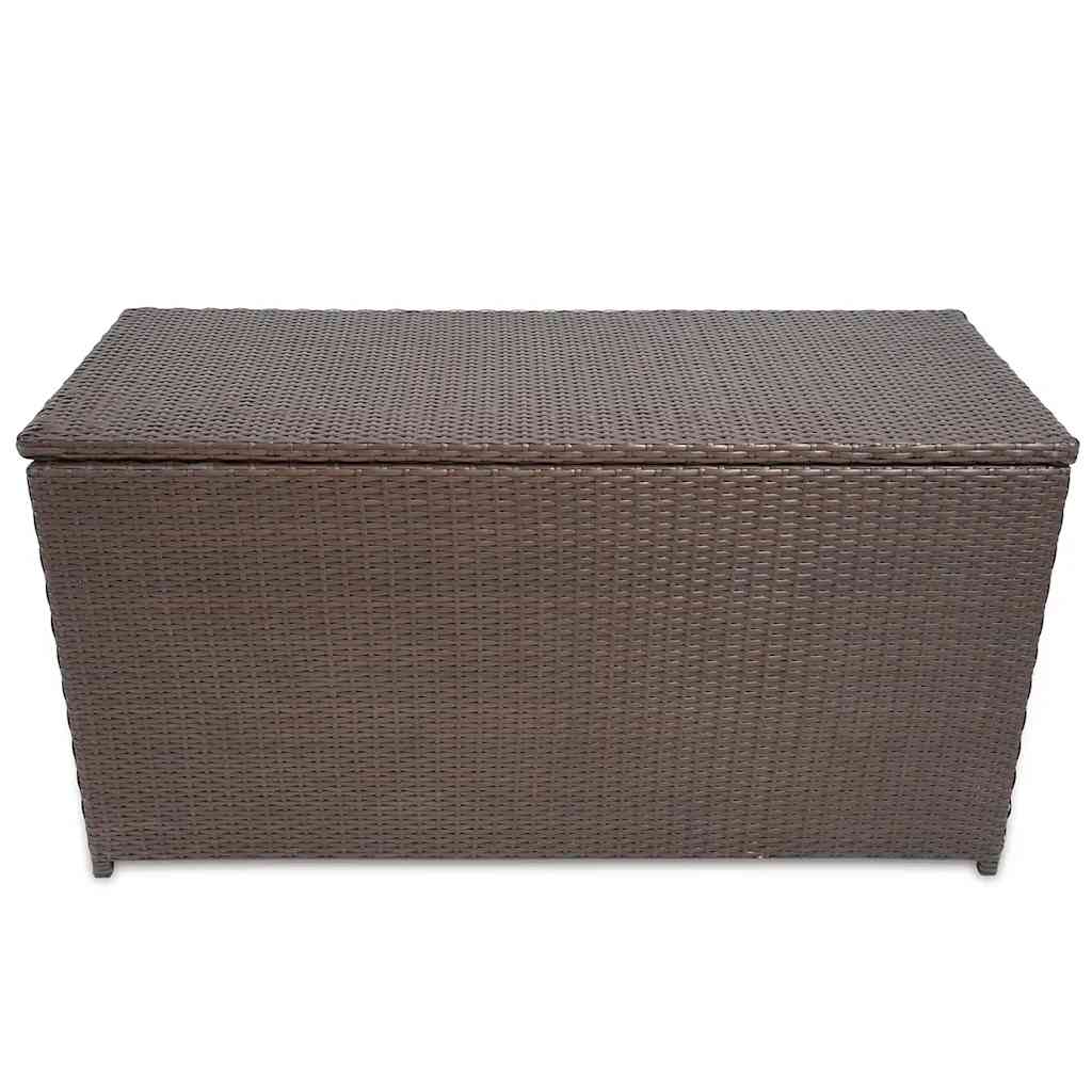 Outdoor Patio Poly Rattan Garden Storage Box Cushion Boxes Chest Cabinet