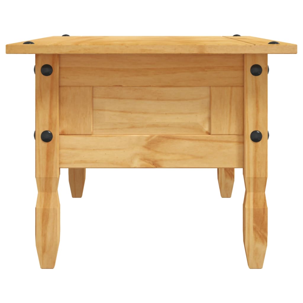 TEST - Rustic Wooden Coffee Table With Storage Drawer