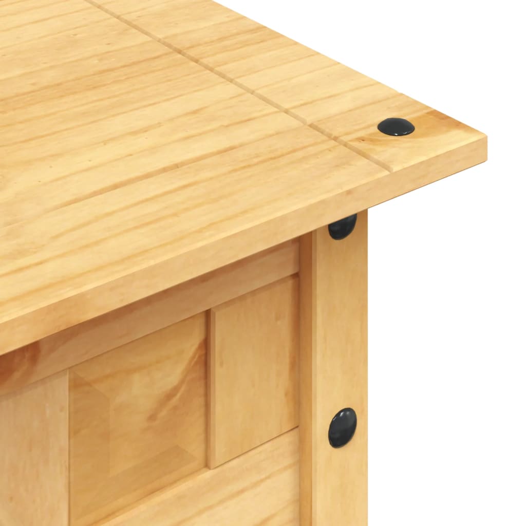 TEST - Rustic Wooden Coffee Table With Storage Drawer