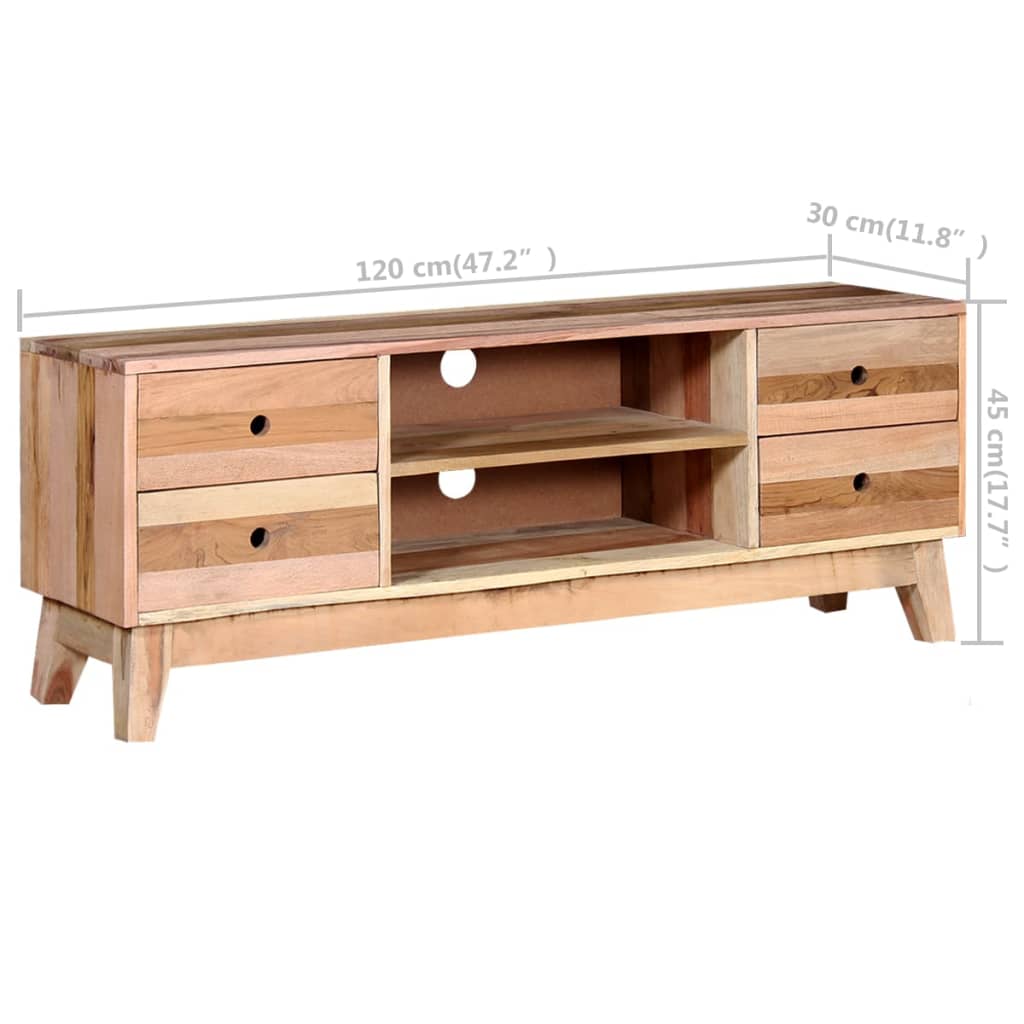 TV Cabinet Solid Reclaimed Wood