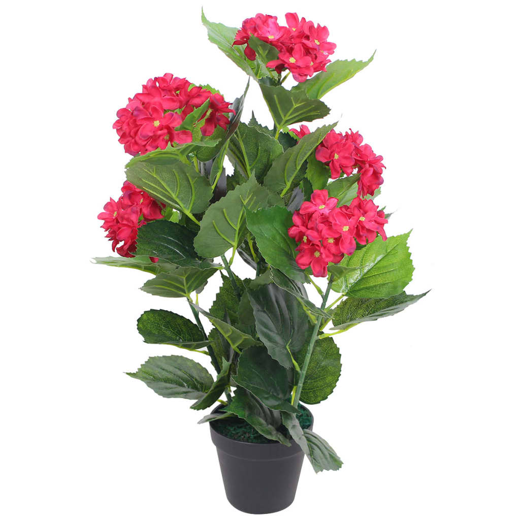 Artificial Anthurium Plant With Pot 45 Cm And Yellow