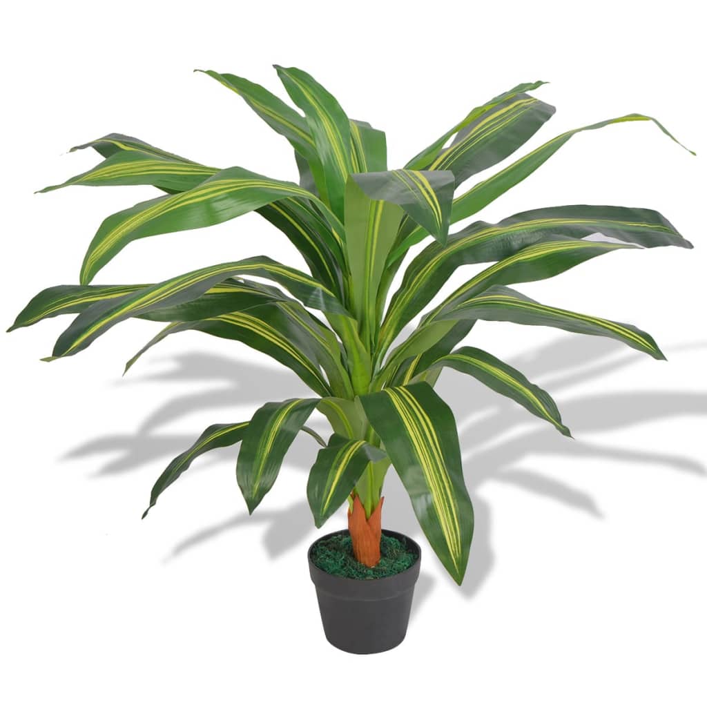 Artificial Dracaena Plant With Pot 100 Cm