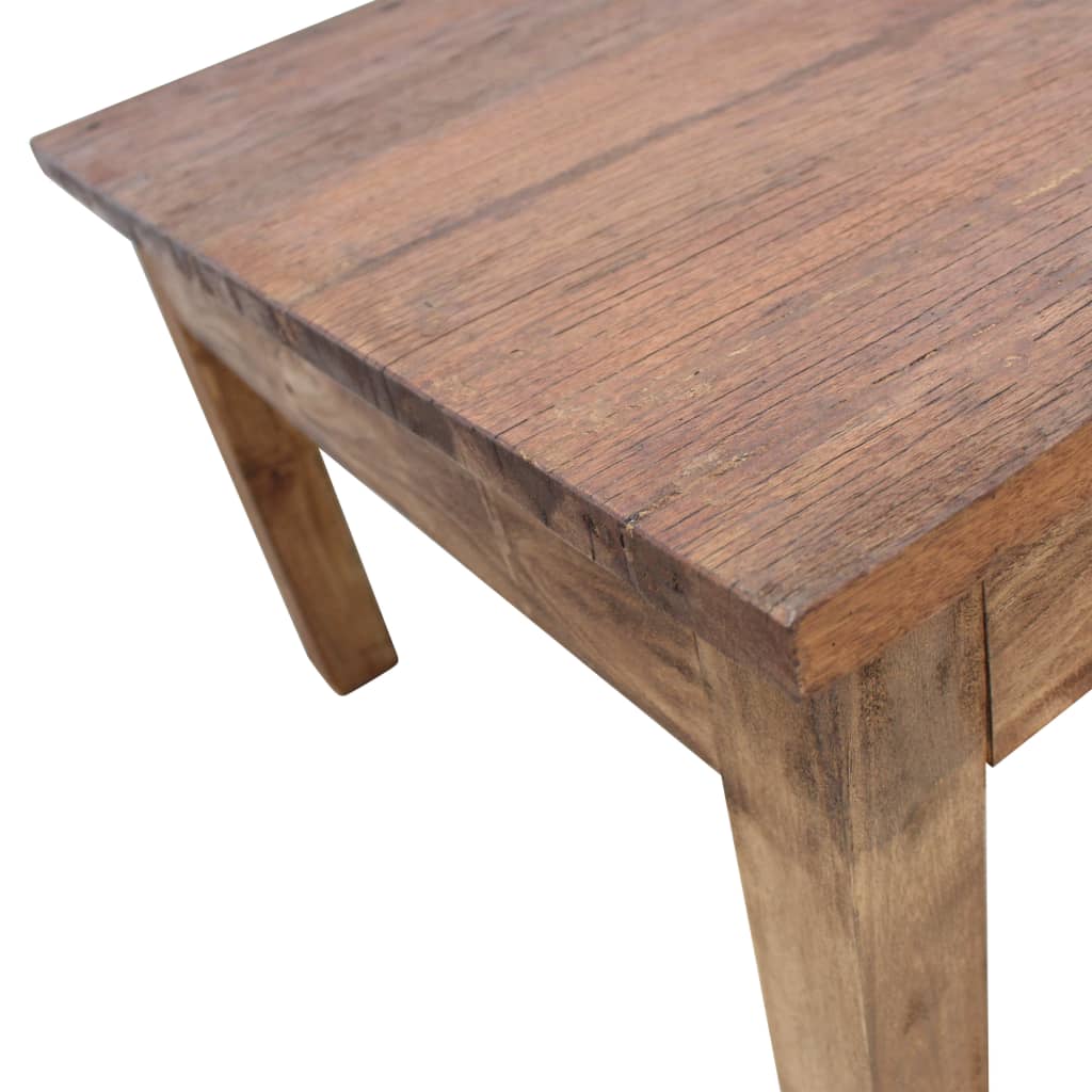 Coffee Table Solid Mahogany Wood 98x73x45 cm
