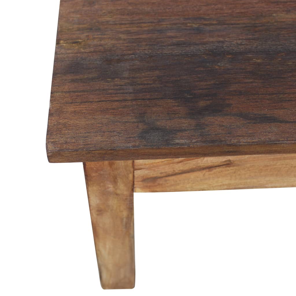 Coffee Table Solid Mahogany Wood 98x73x45 cm