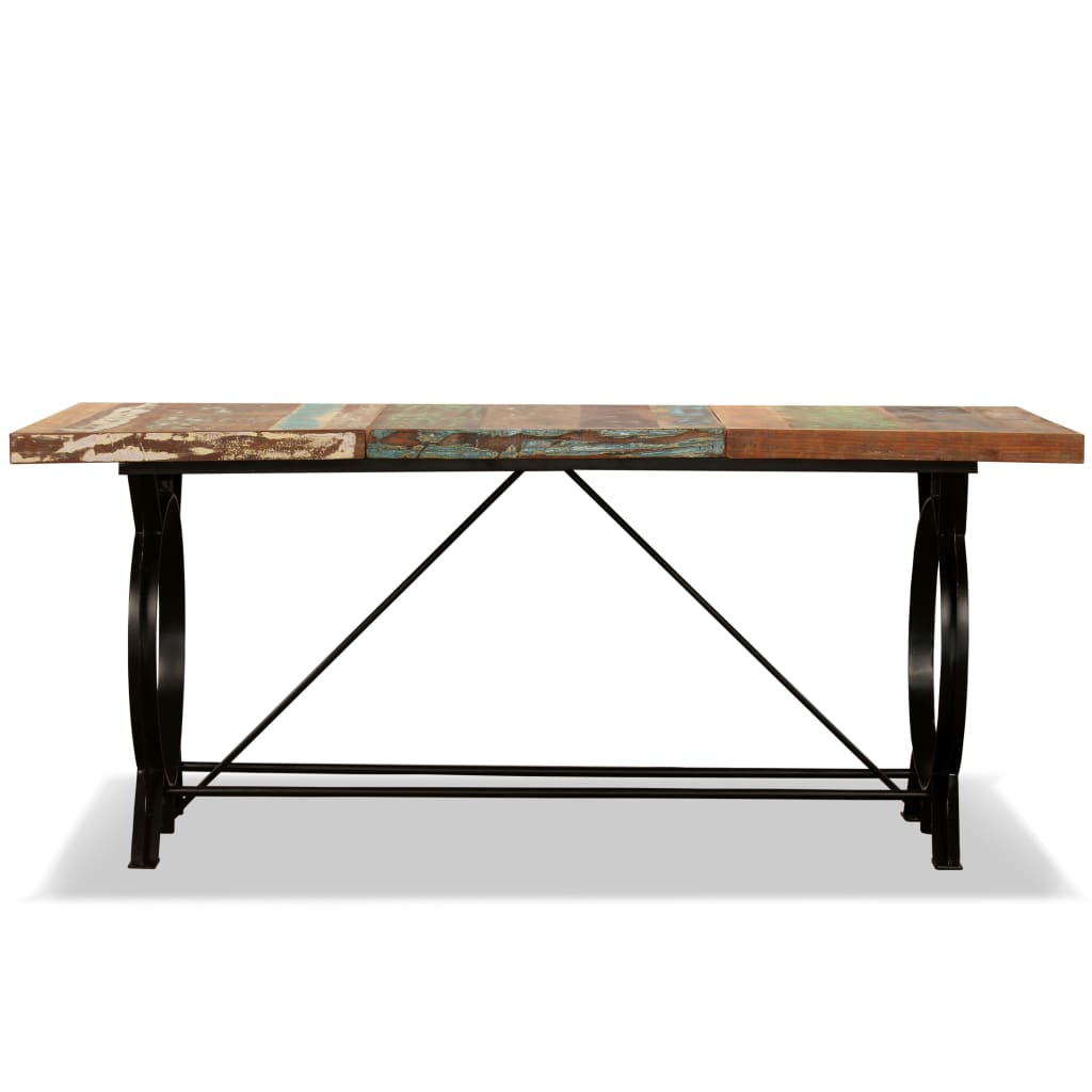 Dining Table Solid Reclaimed Wood 180 cm