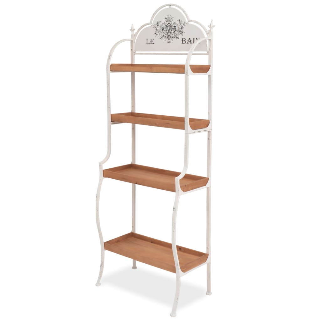 Freestanding Shelving Unit 59x35x168 cm