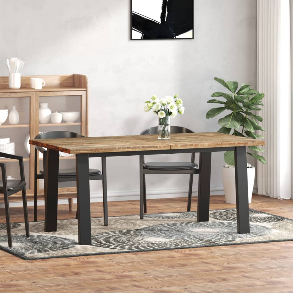 Dining Table Solid Acacia Wood 170x90 cm