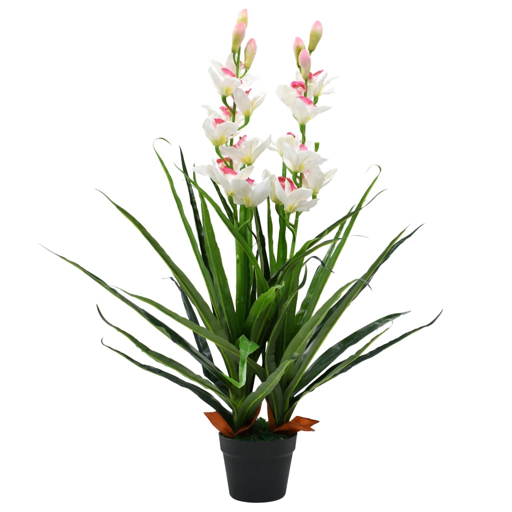 Artificial Anthurium Plant With Pot 45 Cm And Yellow