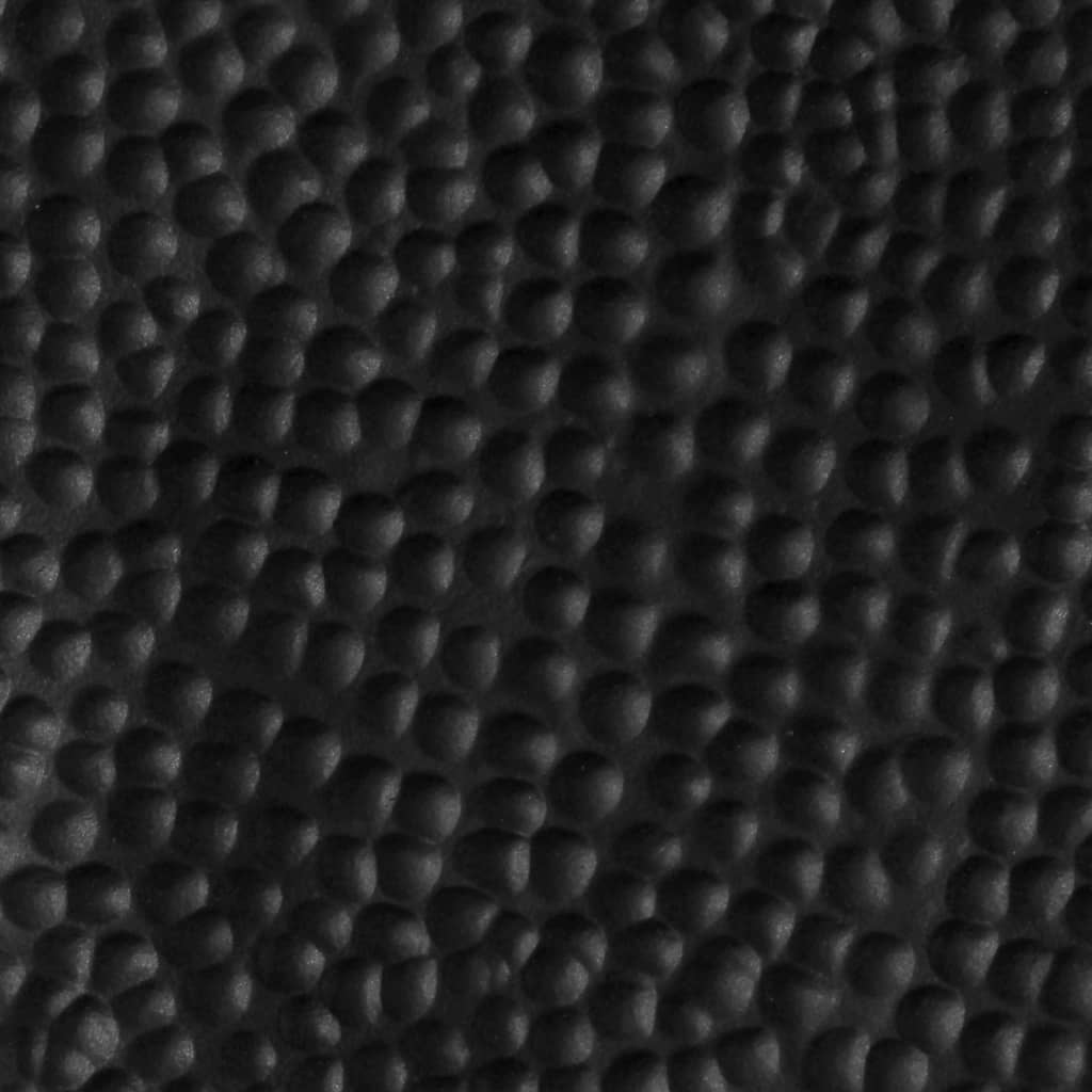 Coffee Table Hammered Aluminium 70x30 cm Black