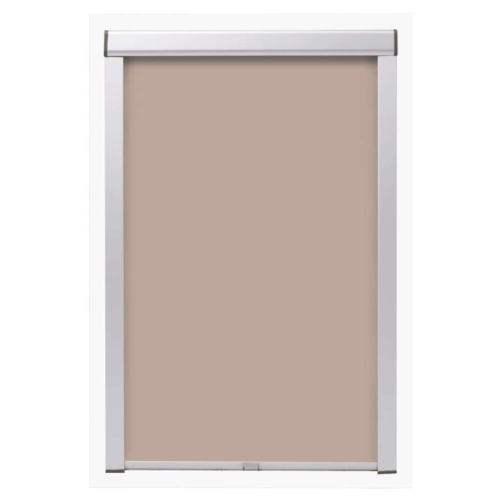 vidaXL Blackout Roller Blind Beige CK04 GGL and GGU