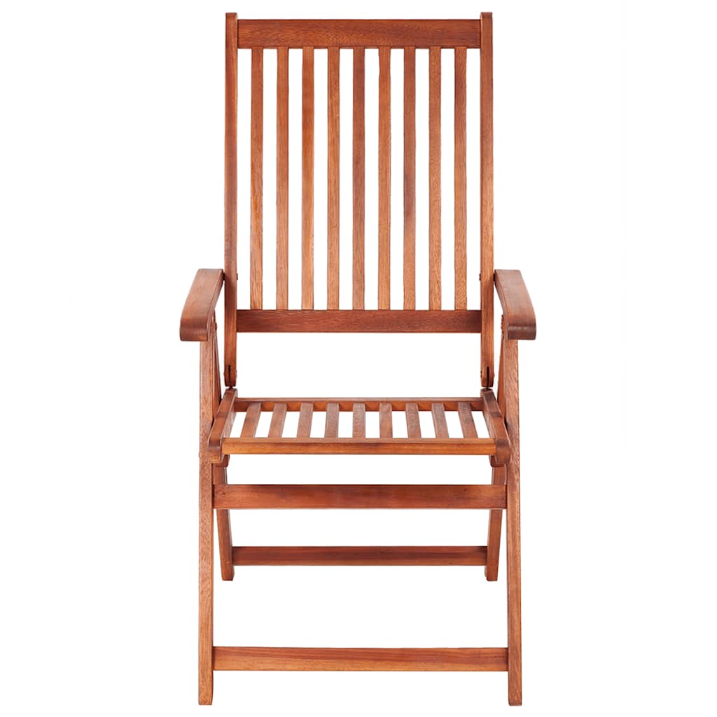 Outdoor Patio Wooden Foldable Garden Chairs Acacia Wood Seats 2 3 4 6 8 pcs