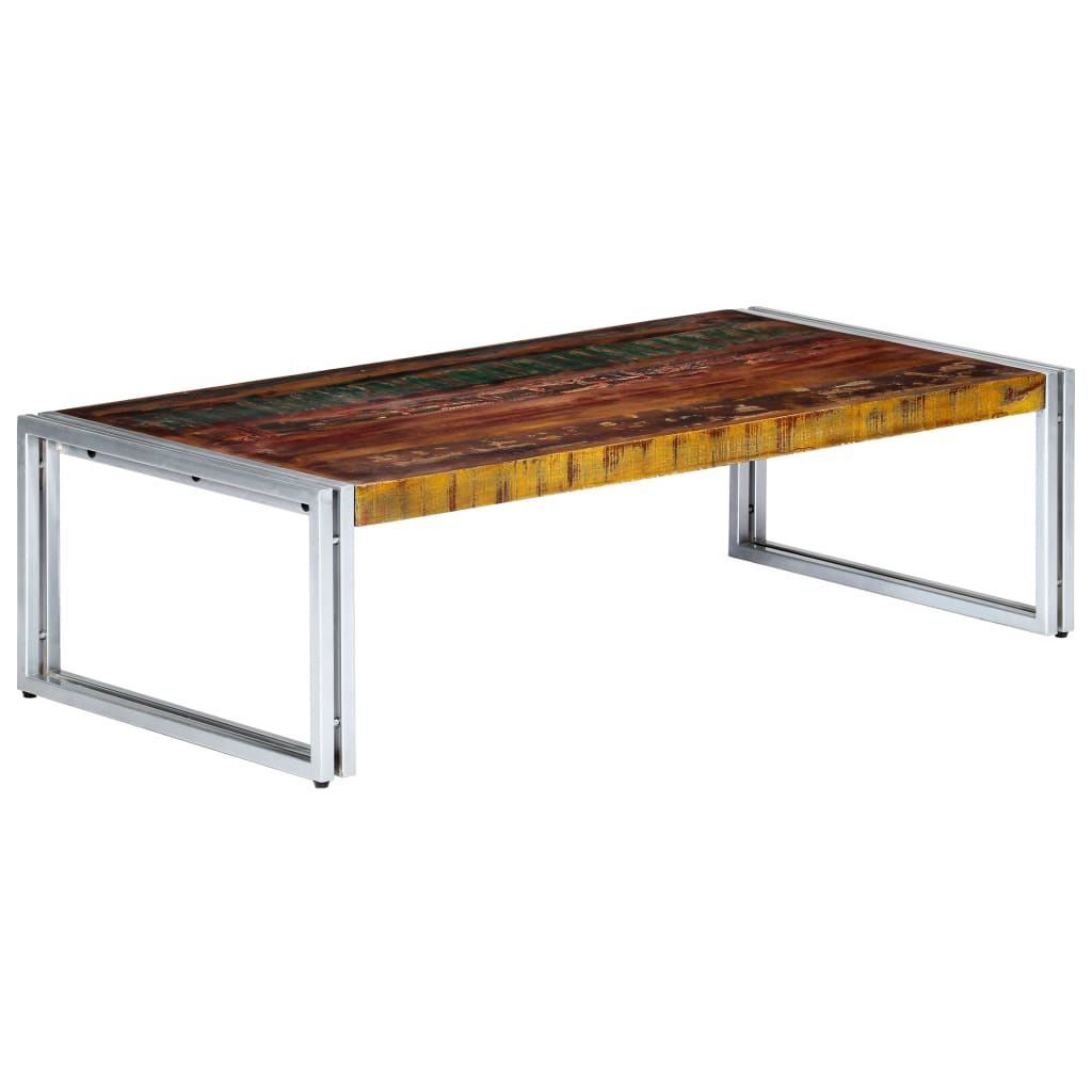 Coffee Table 120x60x35 cm Solid Reclaimed Wood