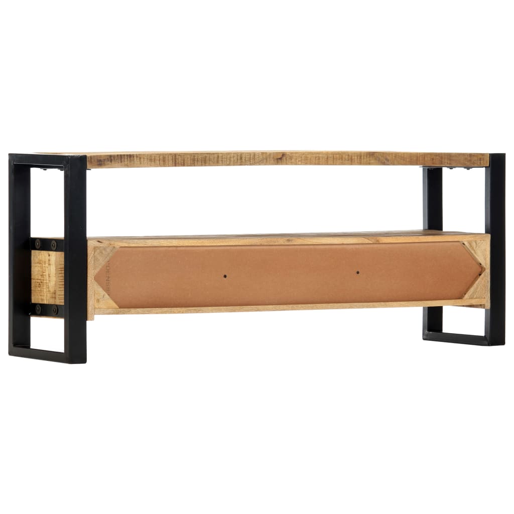 TV Cabinet 130x30x50 cm Solid Mango Wood