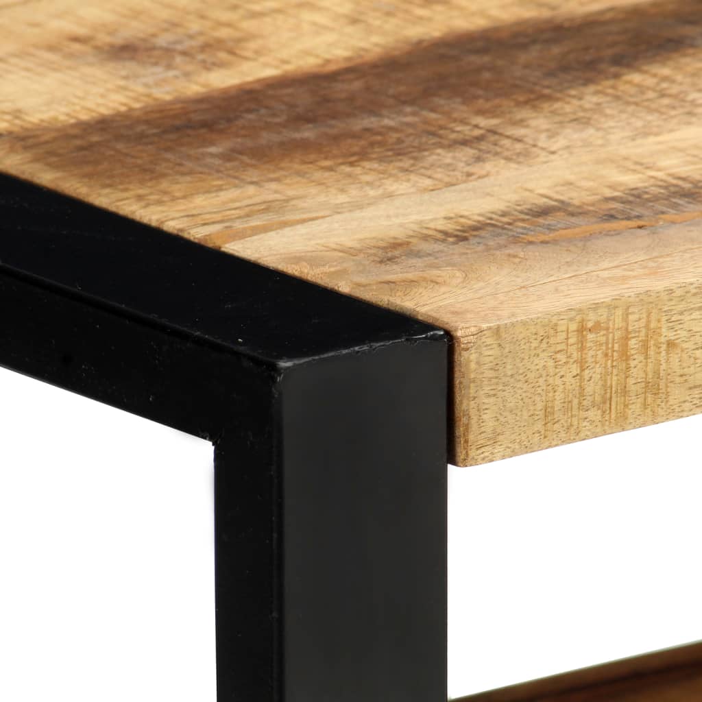 TV Cabinet 130x30x50 cm Solid Mango Wood