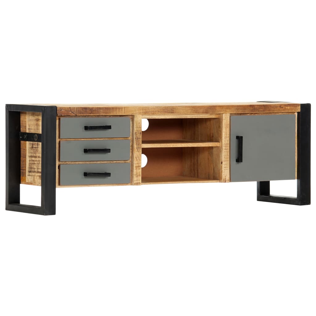 TV Cabinet 120x30x40 cm Solid Mango Wood