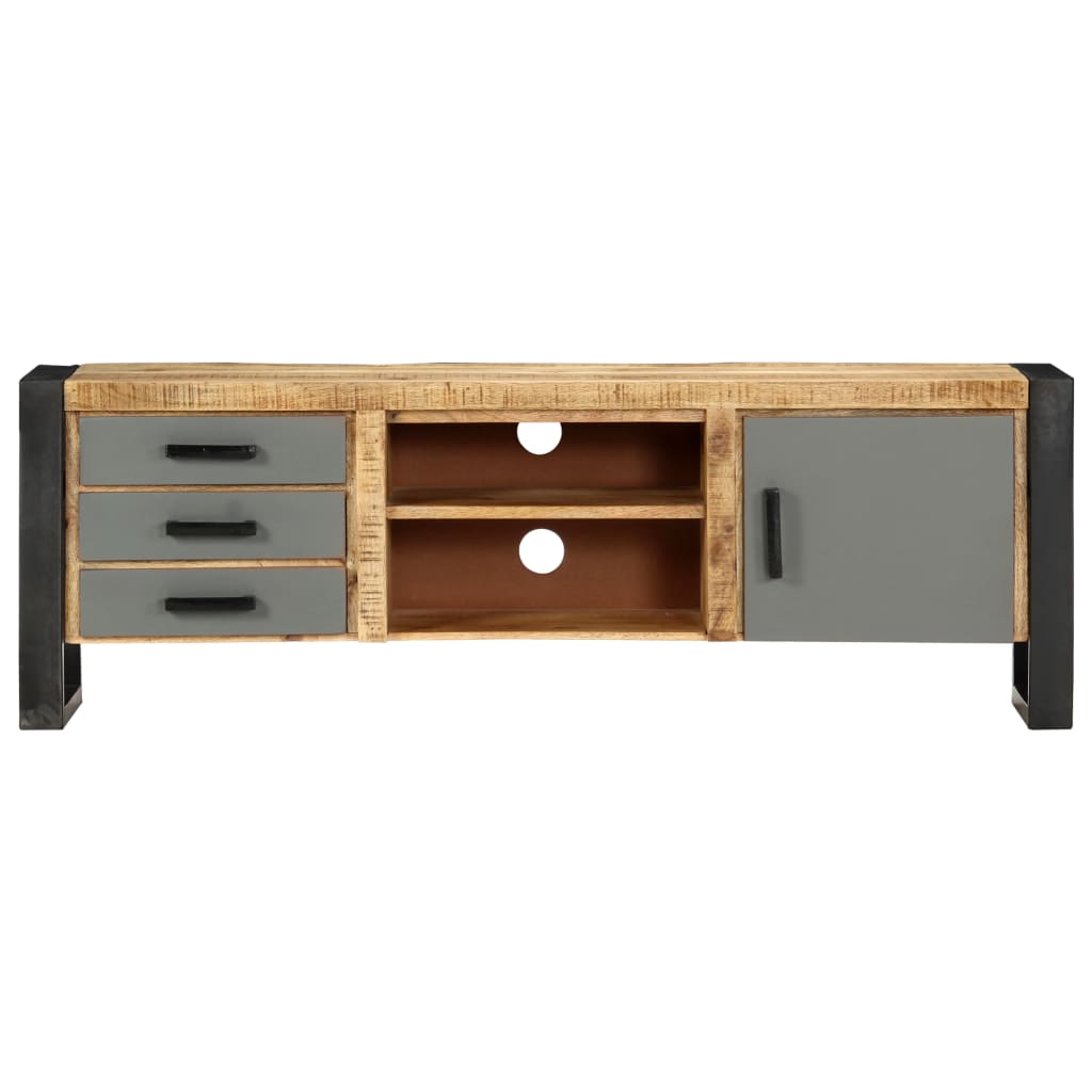 TV Cabinet 120x30x40 cm Solid Mango Wood
