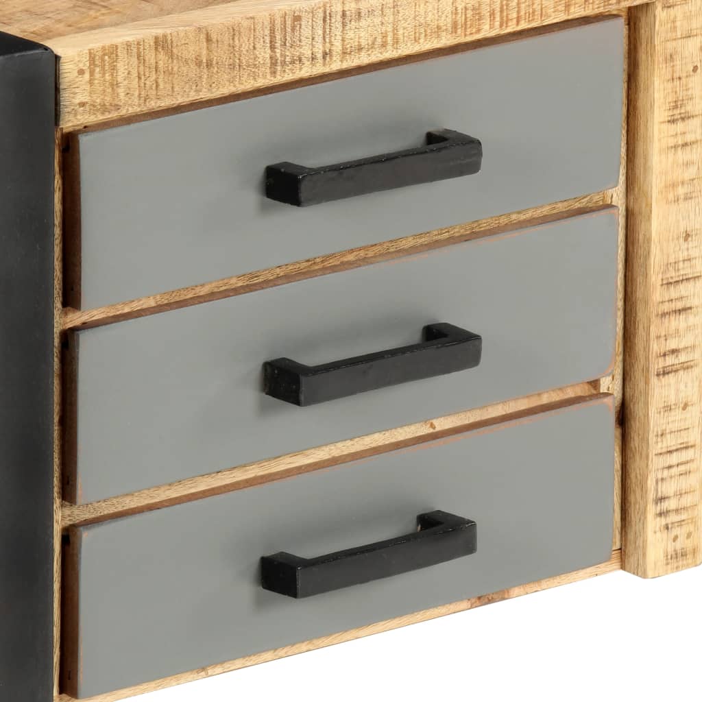 TV Cabinet 120x30x40 cm Solid Mango Wood