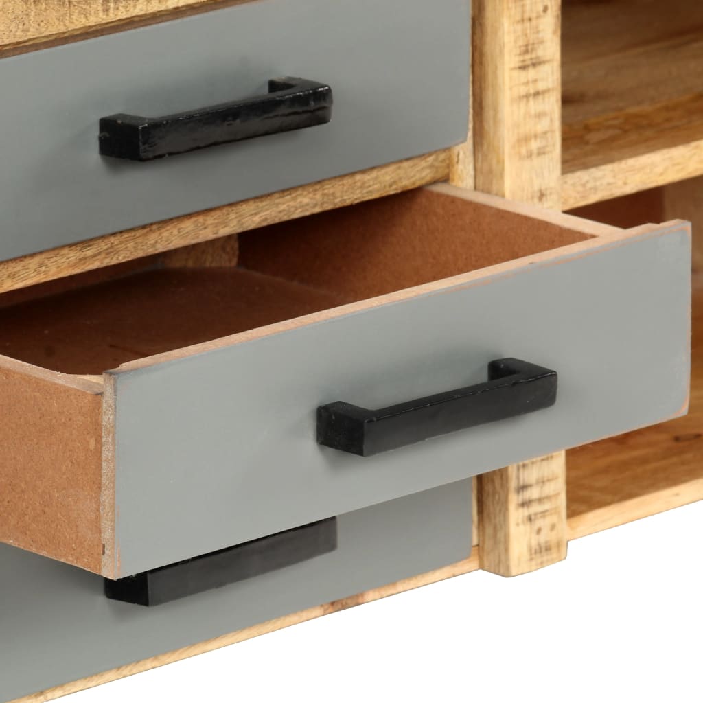 TV Cabinet 120x30x40 cm Solid Mango Wood