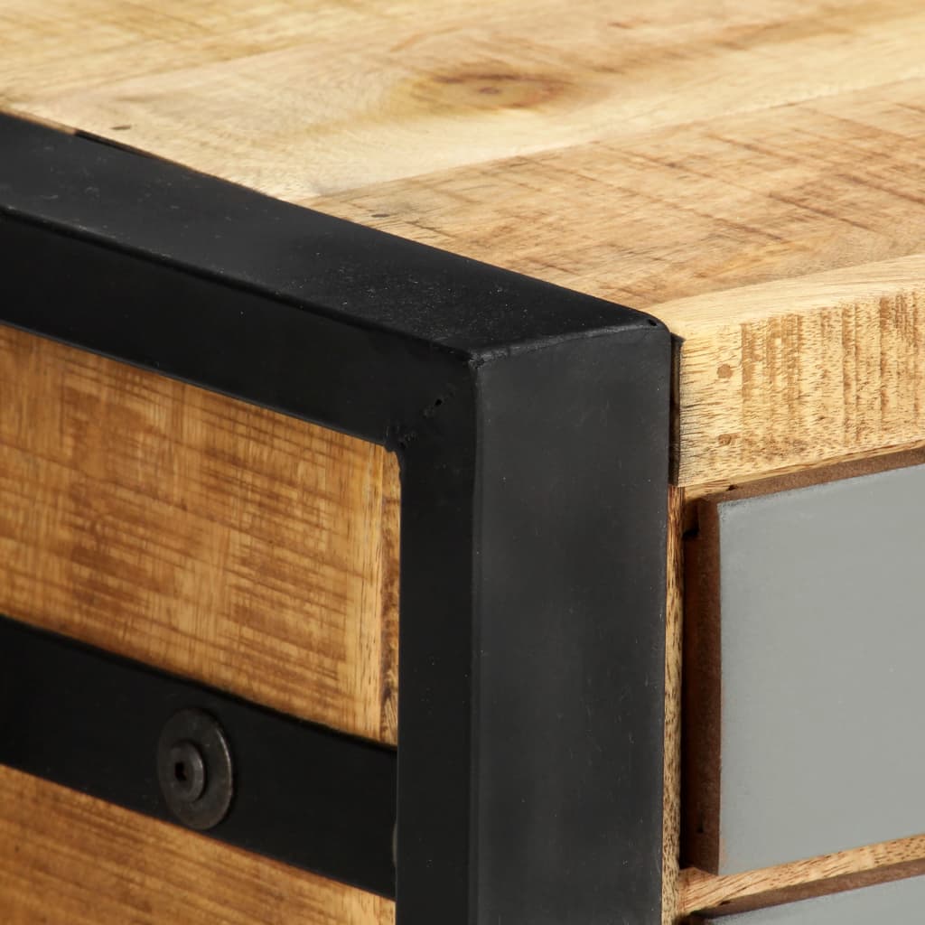 TV Cabinet 120x30x40 cm Solid Mango Wood