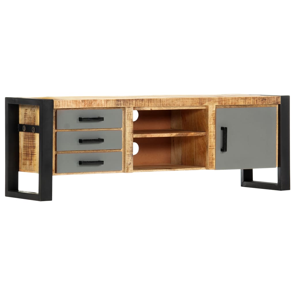 TV Cabinet 120x30x40 cm Solid Mango Wood