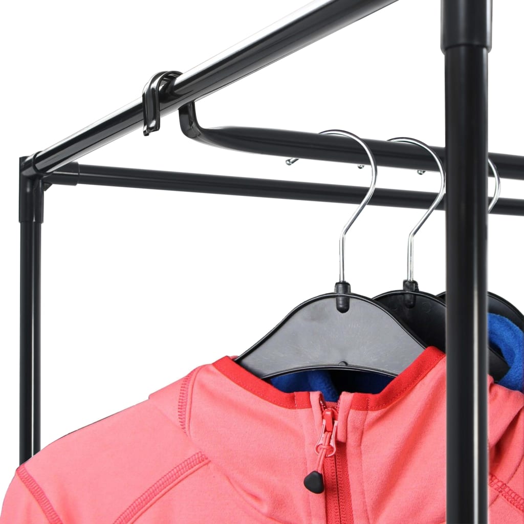 Wardrobe Black 75x50x160 cm