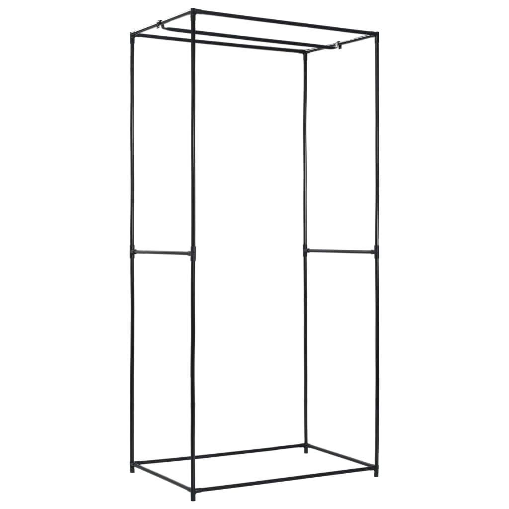 Wardrobes 2 pcs Cream 75x50x160 cm