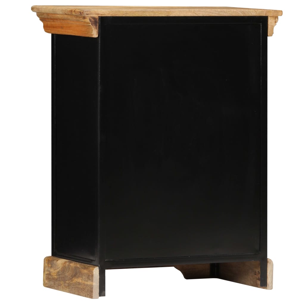 Chest of Drawers 60x30x75 cm Solid Mango Wood