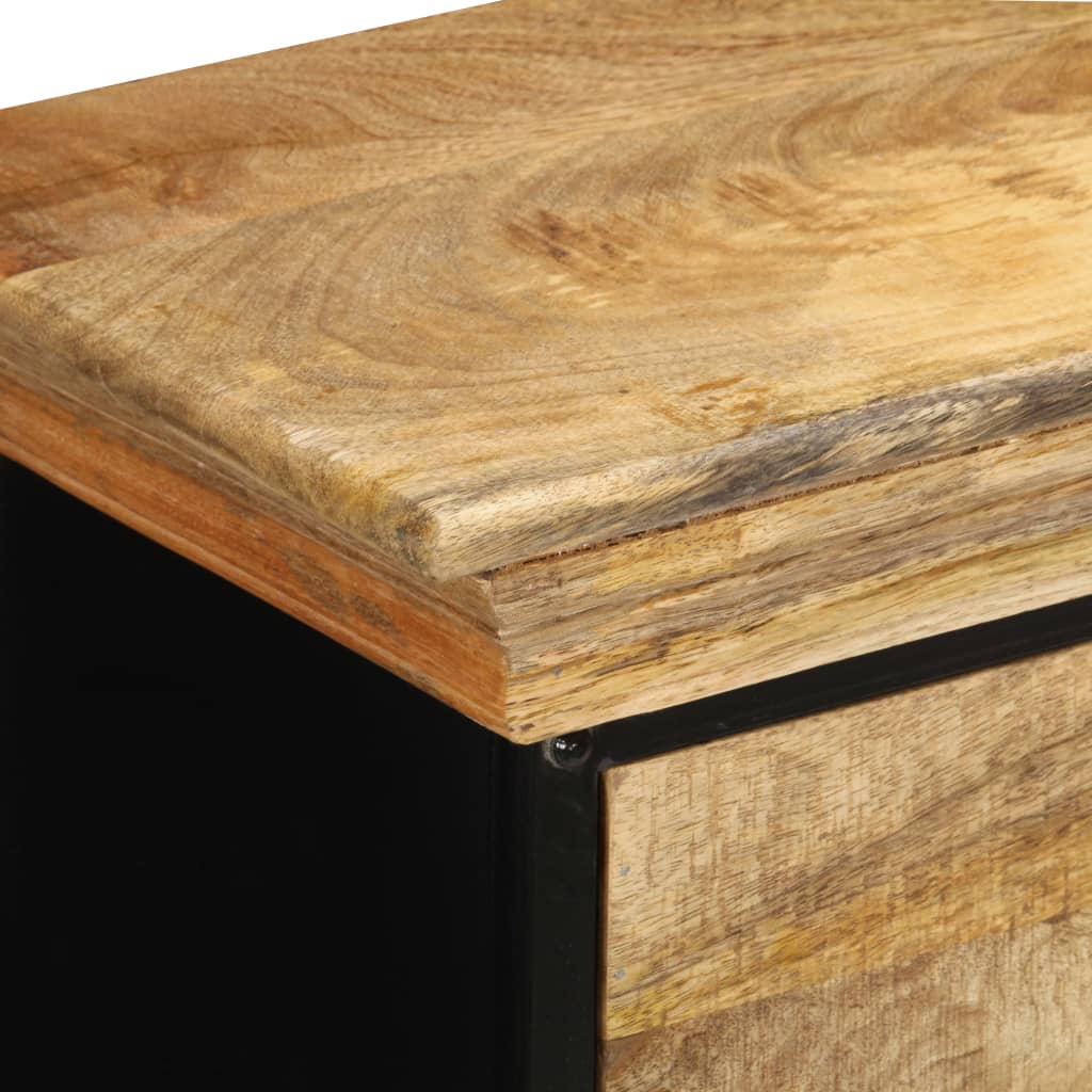 Chest of Drawers 60x30x75 cm Solid Mango Wood