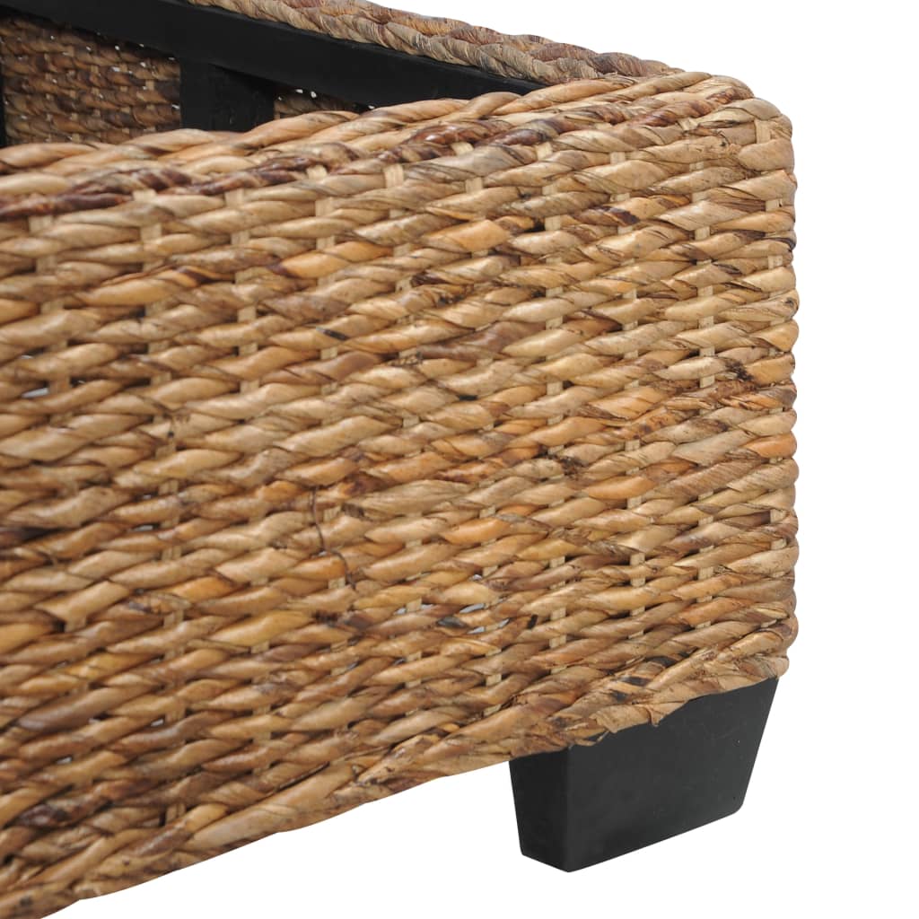 Bed Frame without Mattress Natural Rattan 140x200 cm
