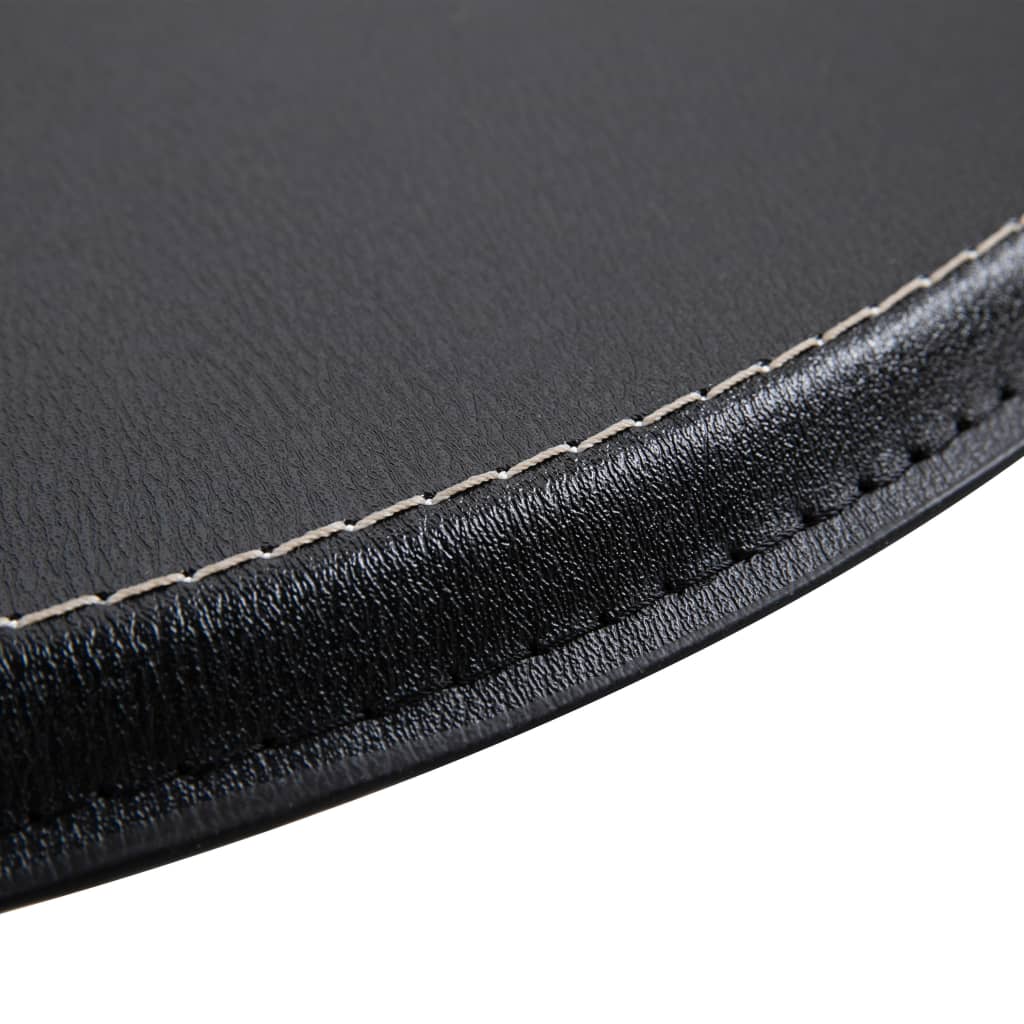 Bar Table Black Ø60 cm MDF