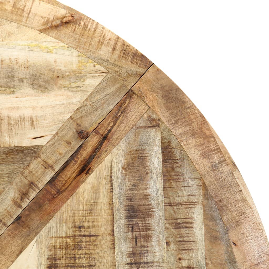 Dining Table Round 150x76 cm Solid Mango Wood