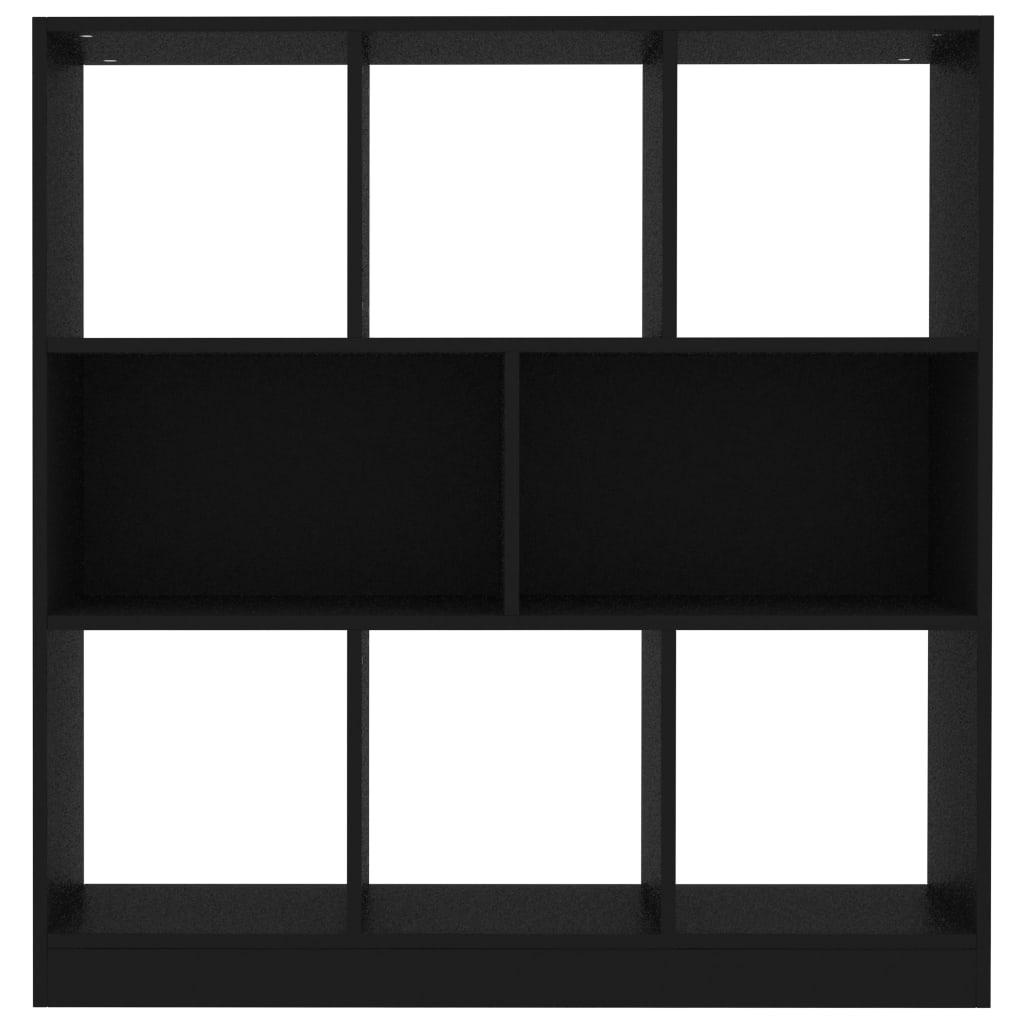 Modern Wooden Open Bookcase Book Storage Cabinet Unit With 8 Compartments Wood