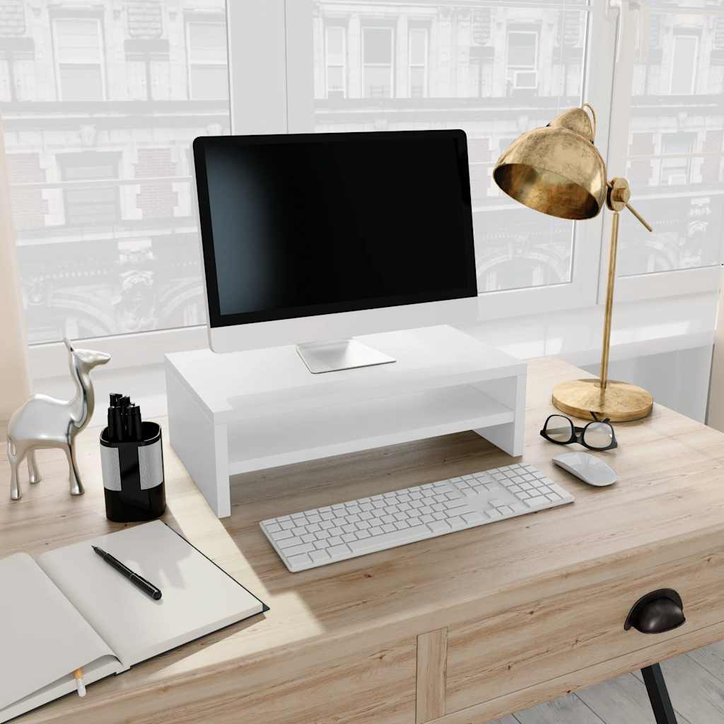 Monitor Stand 42X24X13 Cm Engineered Wood