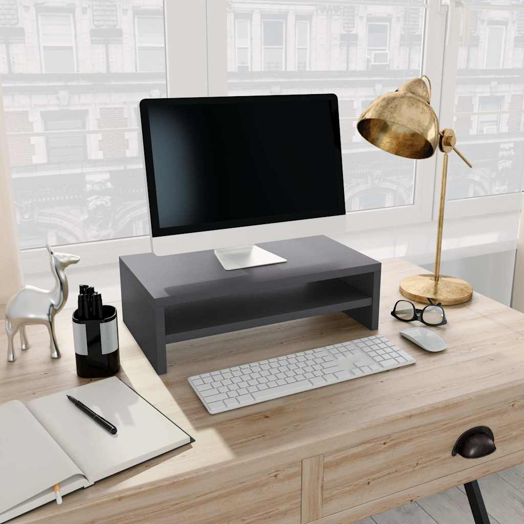 Monitor Stand 42X24X13 Cm Engineered Wood