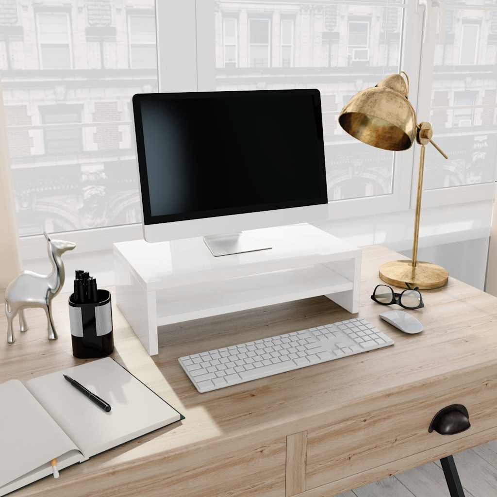 Monitor Stand 42X24X13 Cm Engineered Wood