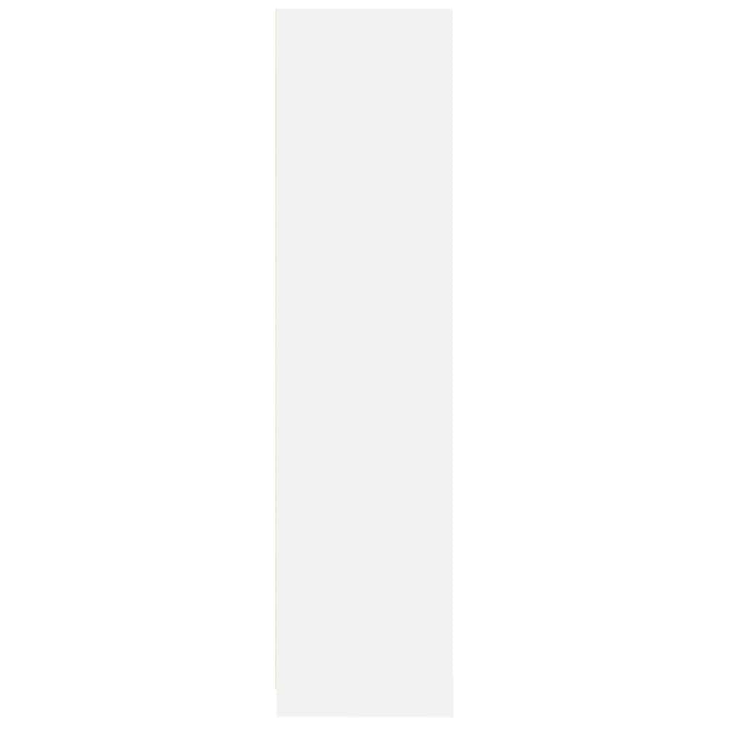 Wardrobe White 50x50x200 cm Engineered Wood