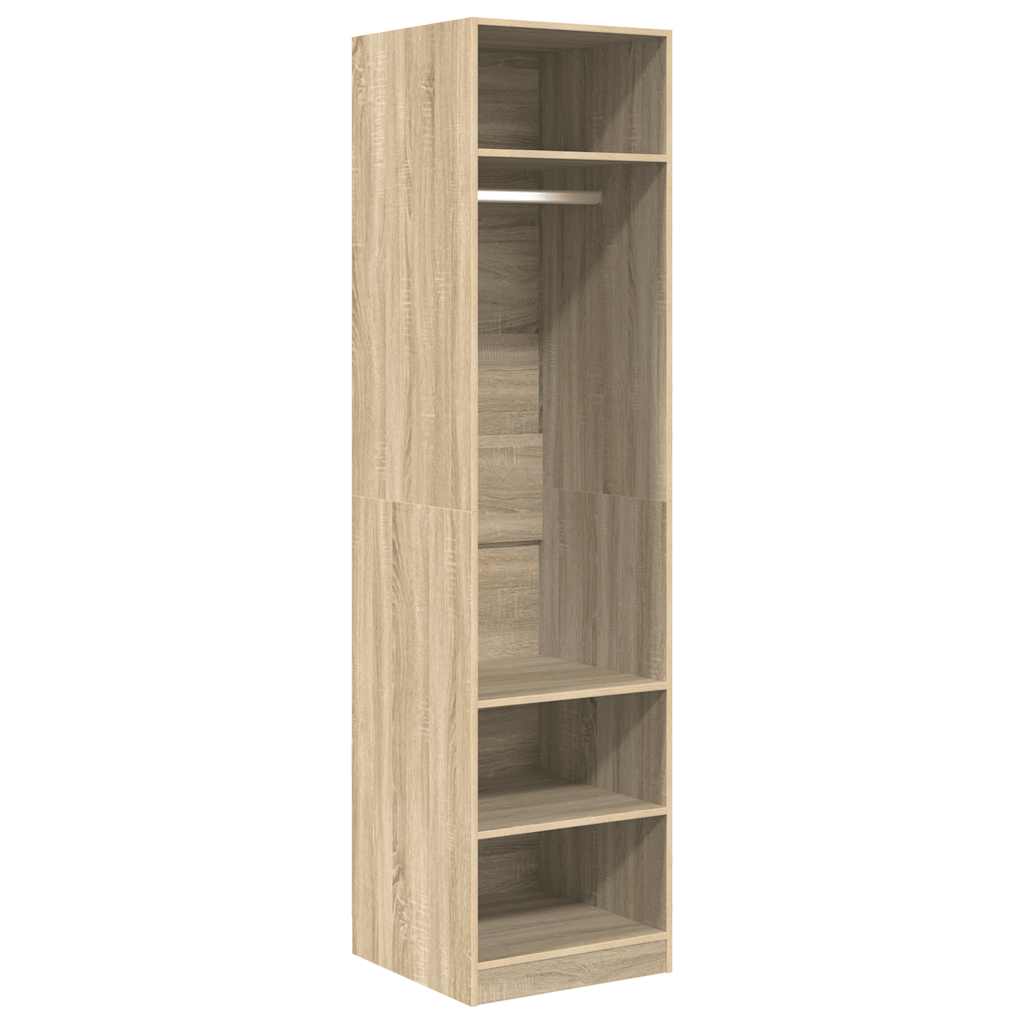 Wardrobe Sonoma Oak 50x50x200 cm Engineered Wood