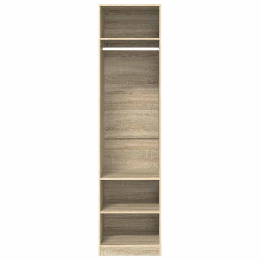 Wardrobe Sonoma Oak 50x50x200 cm Engineered Wood