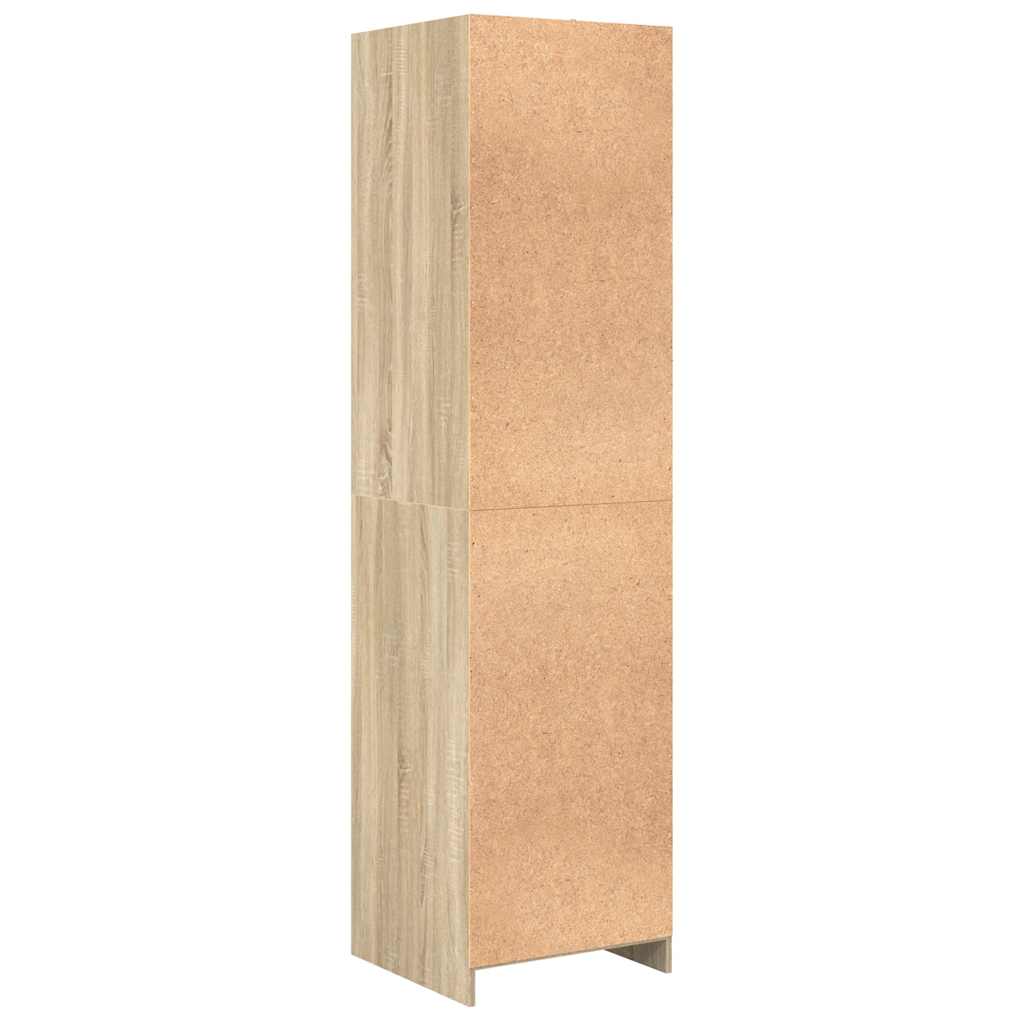 Wardrobe Sonoma Oak 50x50x200 cm Engineered Wood