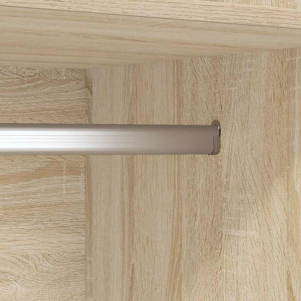 Wardrobe Sonoma Oak 50x50x200 cm Engineered Wood
