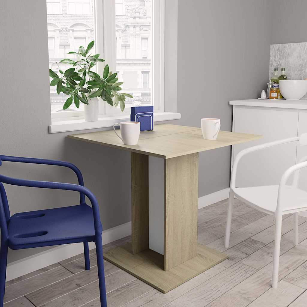 Modern Wooden Square Bistro Dining Table Wood 2 Person Dinner Tables
