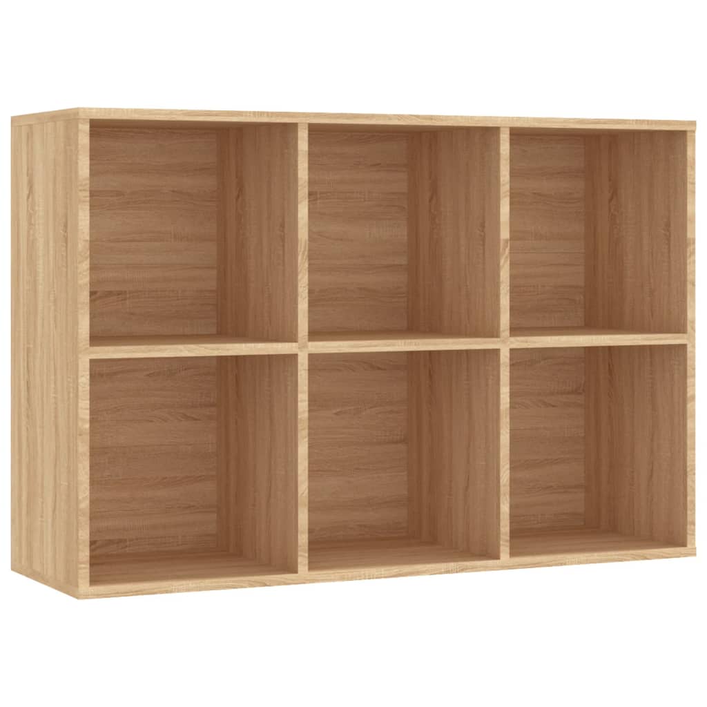 Book Cabinet/Sideboard Sonoma Oak 66x30x98 cm Engineered Wood