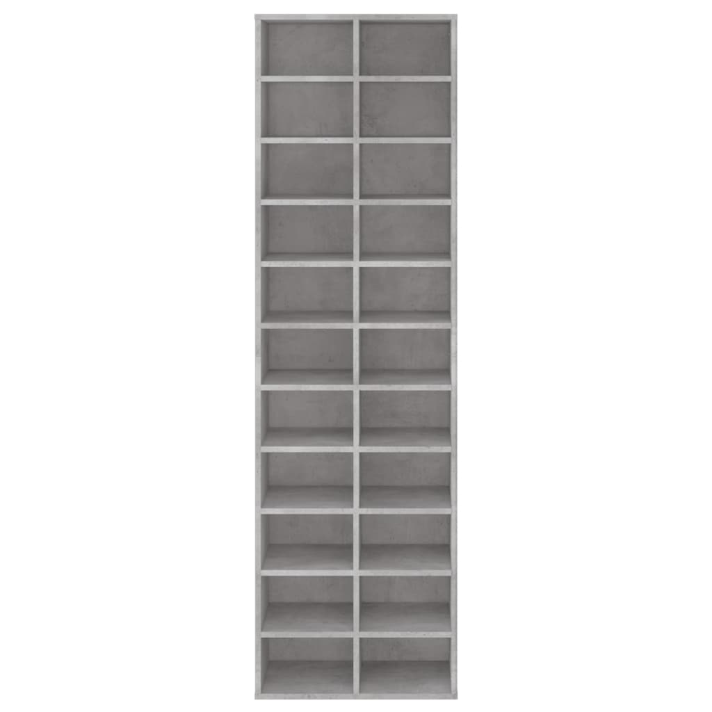 Modern Wooden Large Open Shoe Storage Cabinet Unit With 22 Compartments