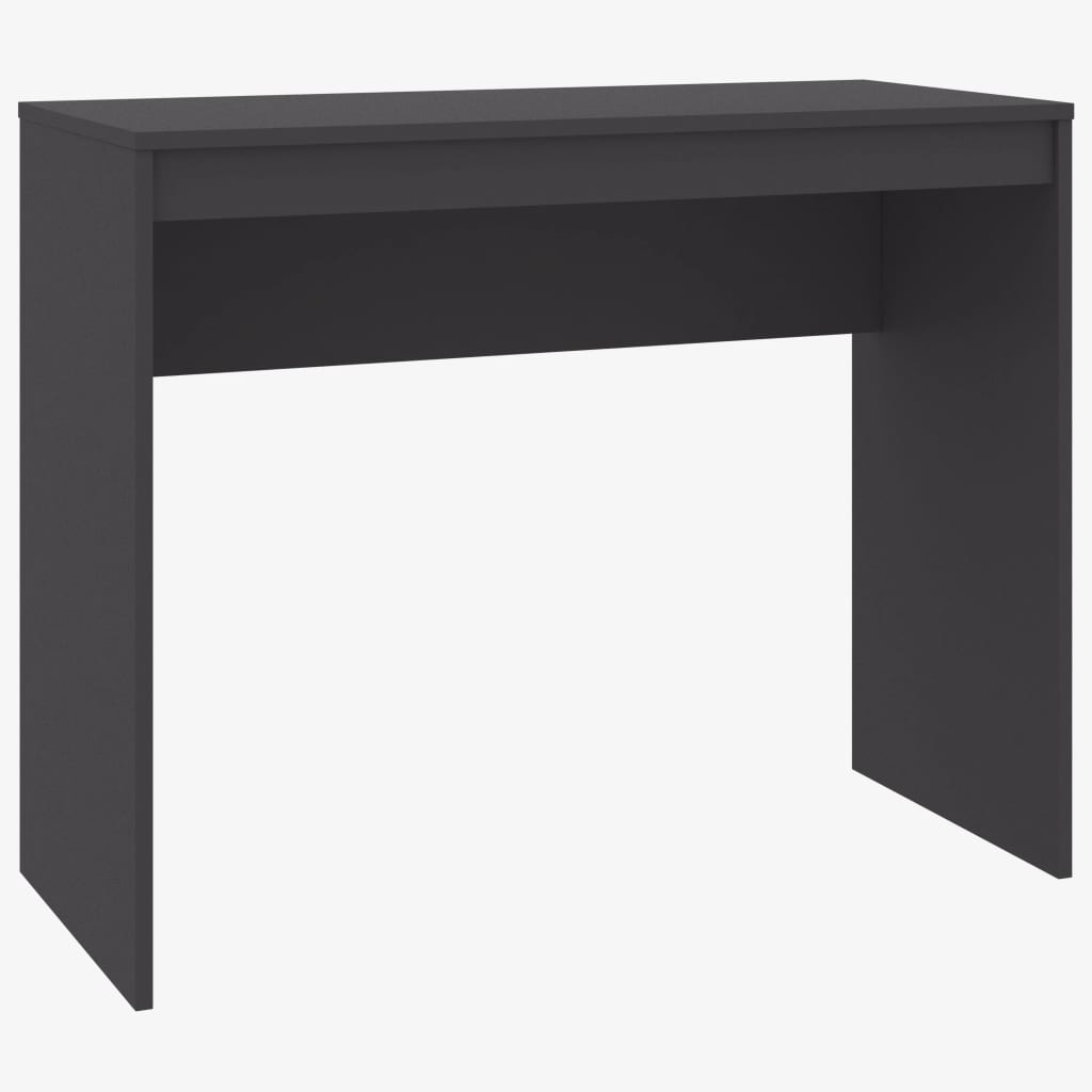 Desk Grey 90x40x72 cm Engineered Wood