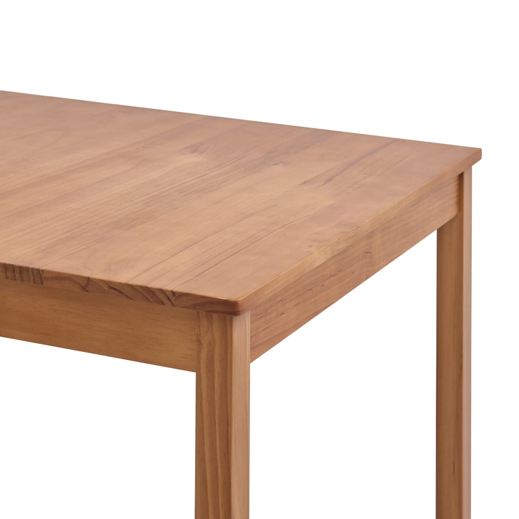 Modern Wooden Large 6 Person Pinewood Dining Table Wood Dinner Tables