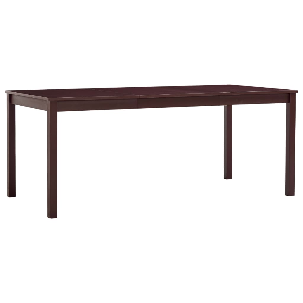 Modern Wooden Large 6 Person Pinewood Dining Table Wood Dinner Tables