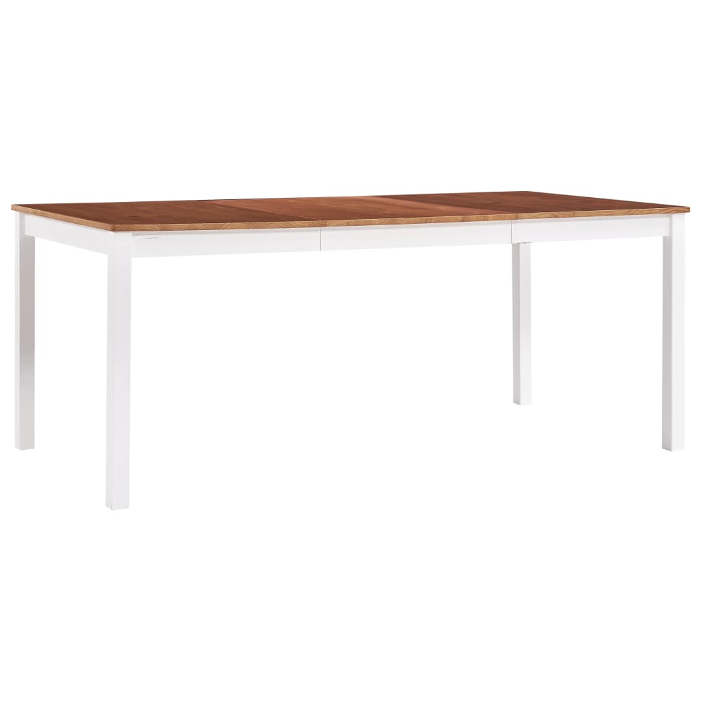 Modern Wooden Large 6 Person Pinewood Dining Table Wood Dinner Tables